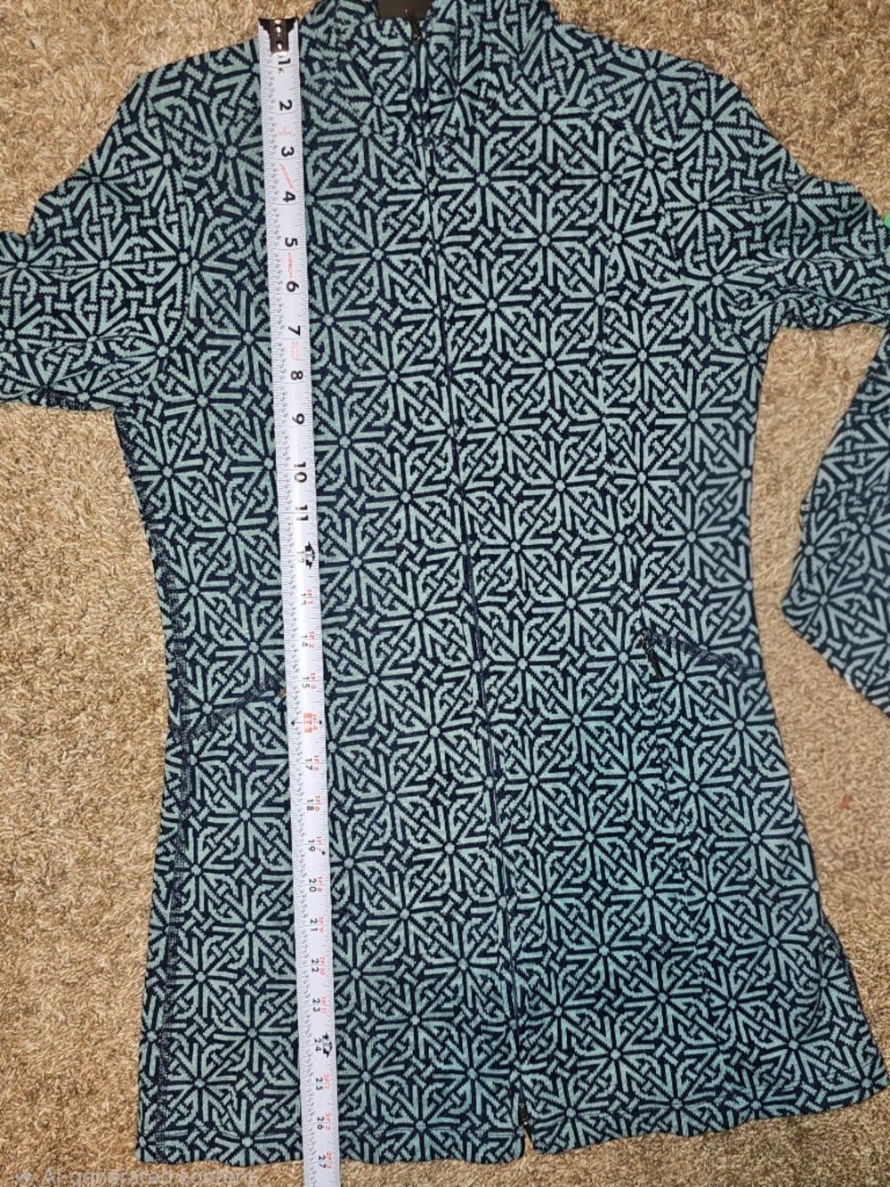 Ibex Juliet 100% Merino Wool Two-Way Full Zip Sweater Jacket XS